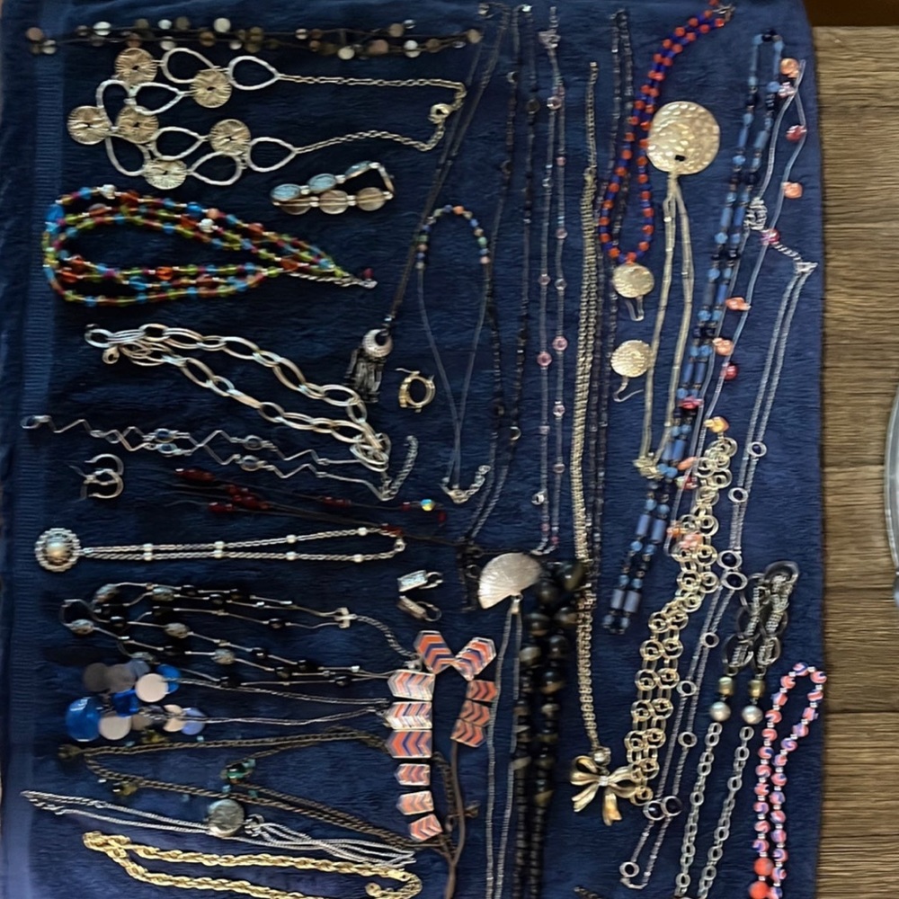 Costume Jewelry Lot of 34